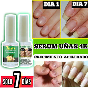 (COMPRA 1 & LLEVA 2)🎁Base Uñas Fuertes y Saludables en 7 días🙅‍♀️ +Crecimiento & Anti-Hongos AVANZADO